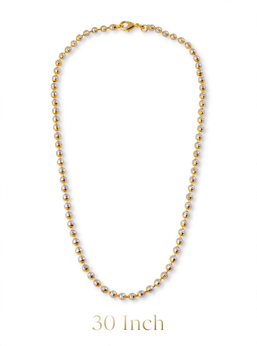 Dual Tone Gold & Silver Chain – view 4
