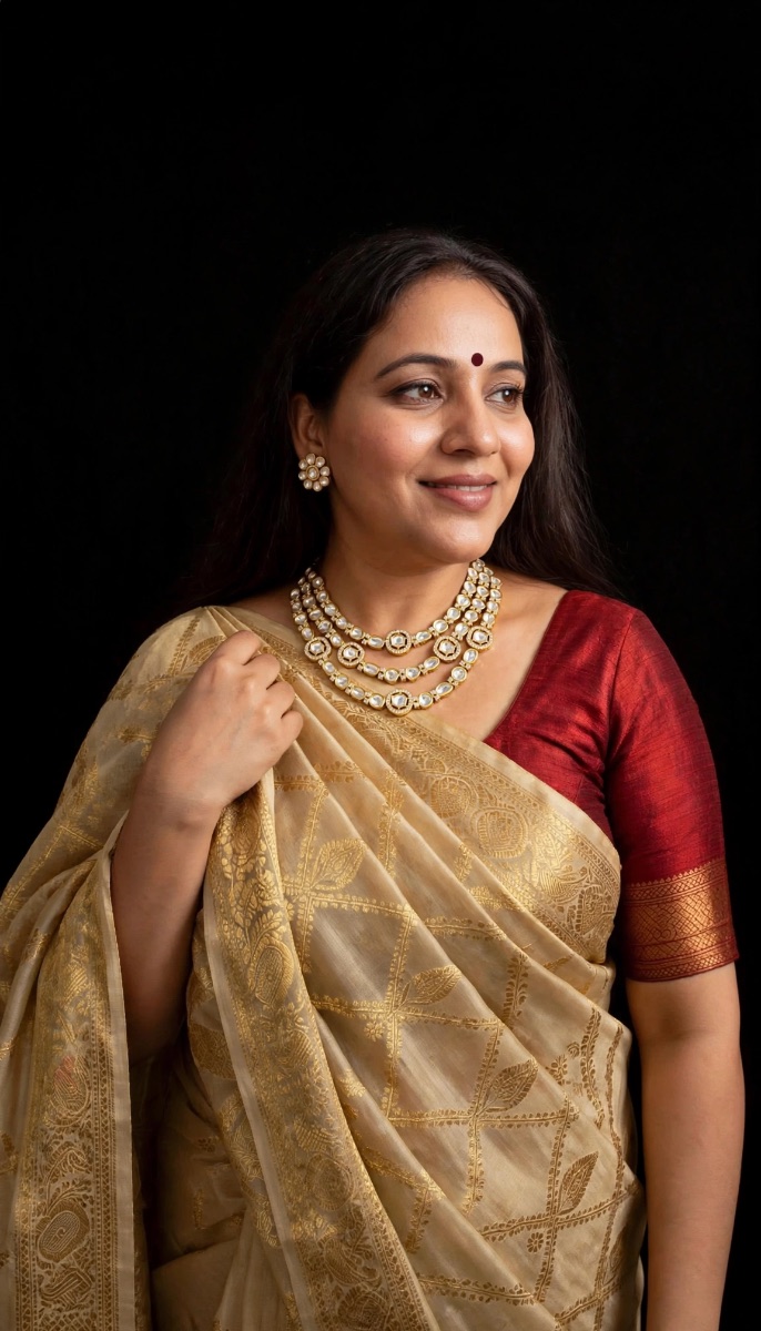 Noor-e-Kundan Rani Haar Set – view 7