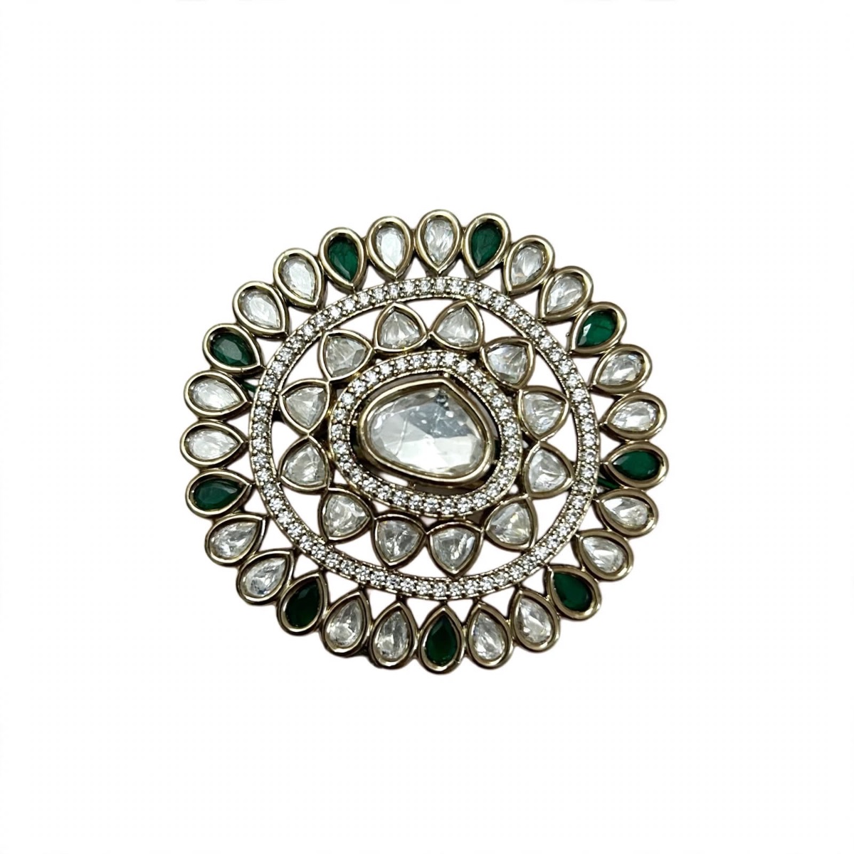 Kundan Cocktail Ring – view 4